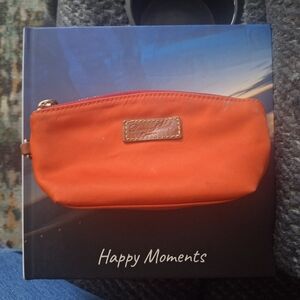 Dooney & Bourke Orange Cosmetic Bag